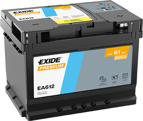 EXIDE PREMIUM 61 Ah +D